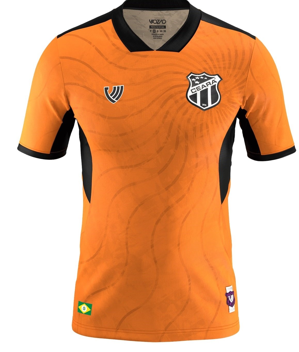Camisa Goleiro Ceara 2023 Vozão oficial Terra do Sol 